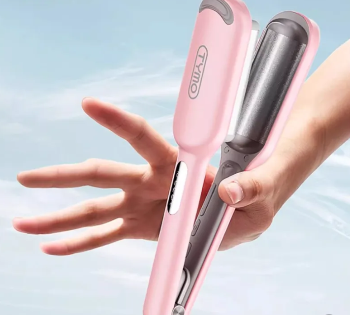 Pink Wave Curling Iron