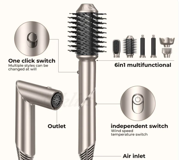 6-in-1 Multifunctional Air Styler